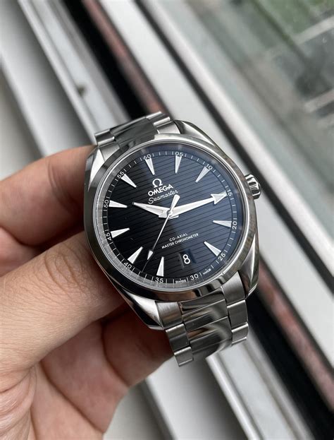 omega seamaster aqua terra 38mm black|omega aqua terra 38mm 2022.